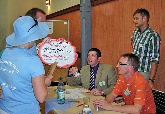 Marktplatz mit Erfolg