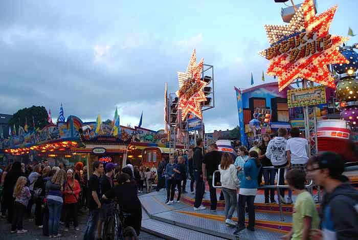 Ladynight auf den Jahrmarkt