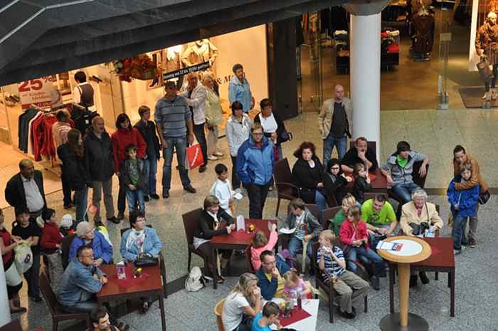 Siegerehrung in der Galerie