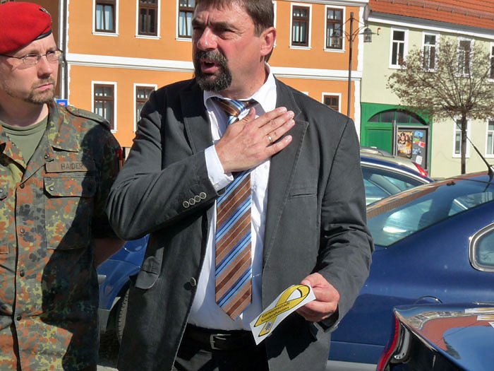 Solidarit&auml;t mit Soldaten