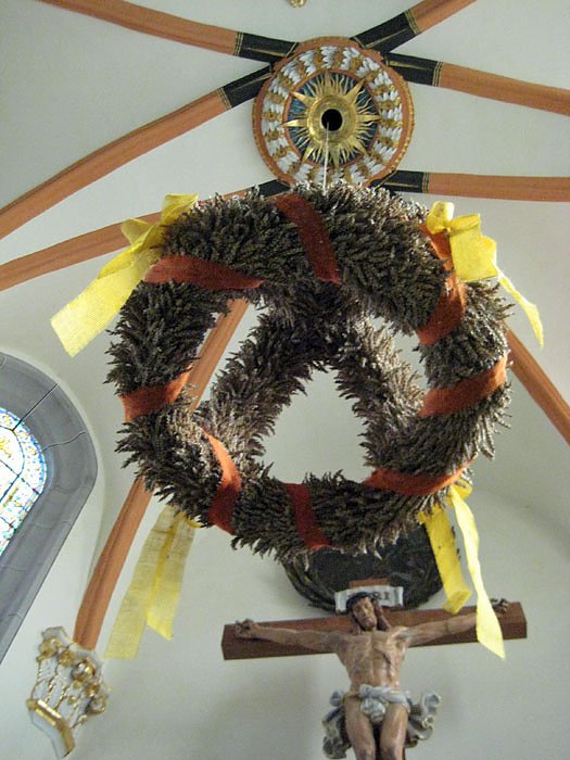 Erntekrone &uuml;bergeben