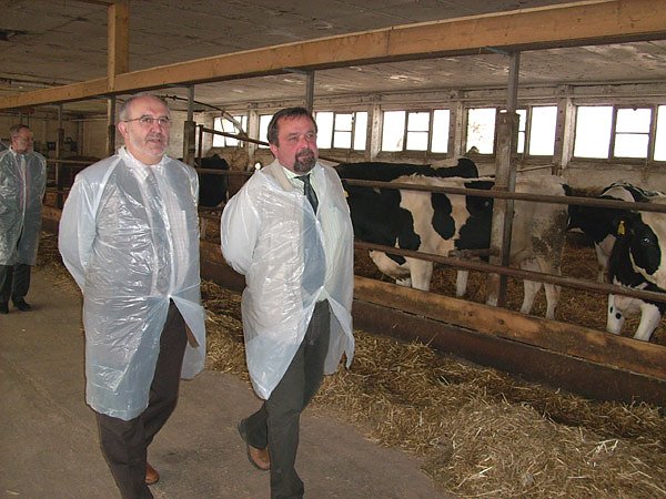 Minister Sklenar in Donndorf