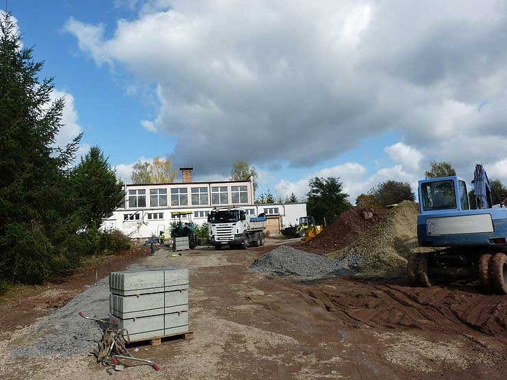 Richtfest Regelschule Ro&szlig;leben