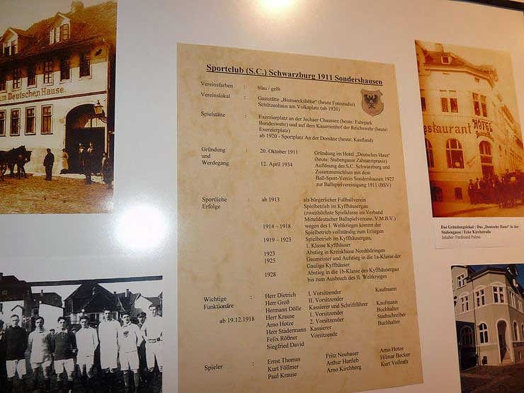 100 Jahre Fu&szlig;ball Sondershausen