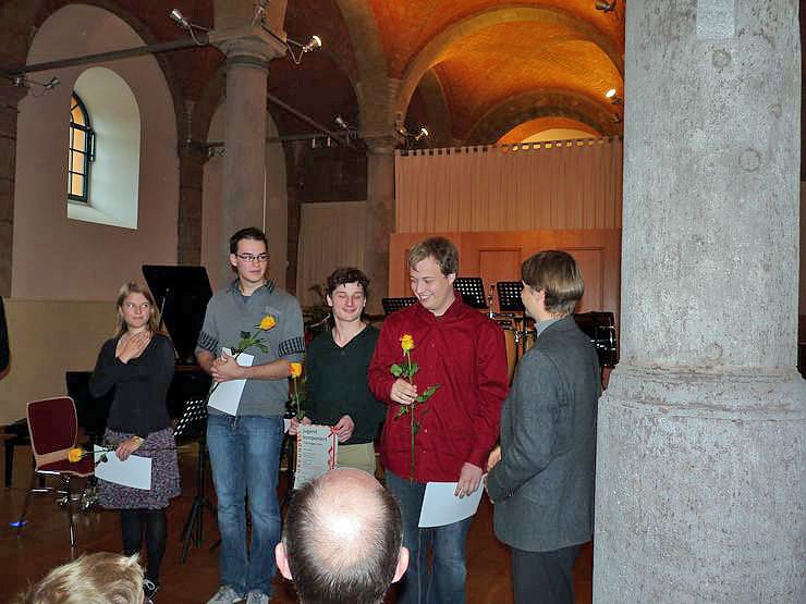 Junge Komponisten geehrt