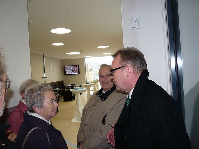 Andrang bei Besichtigung