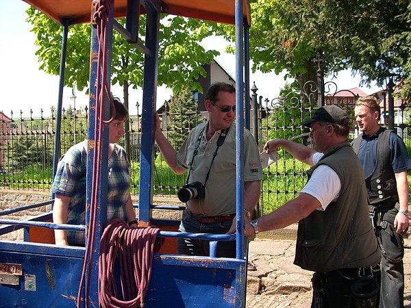 Turmknopf&ouml;ffnung Kirche Bendeleben