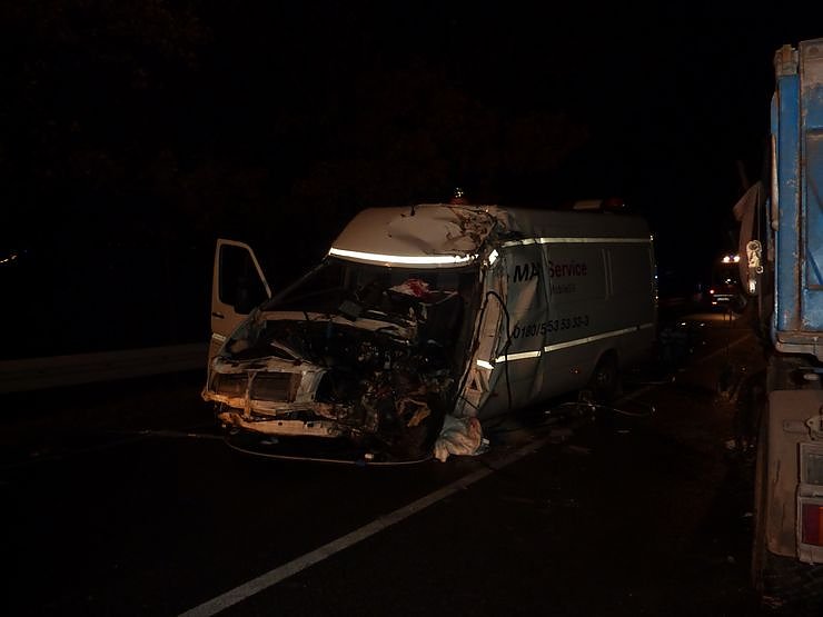 Schwerer Unfall auf der B 4