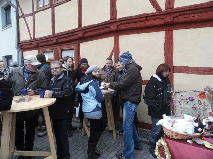 Weihnachtsmarkt in Jechaburg