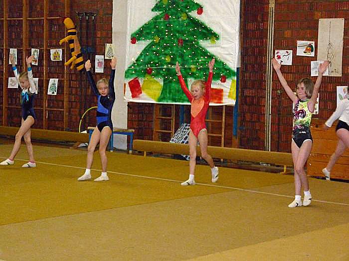 Erfolgreiches Weihnachtsturnen