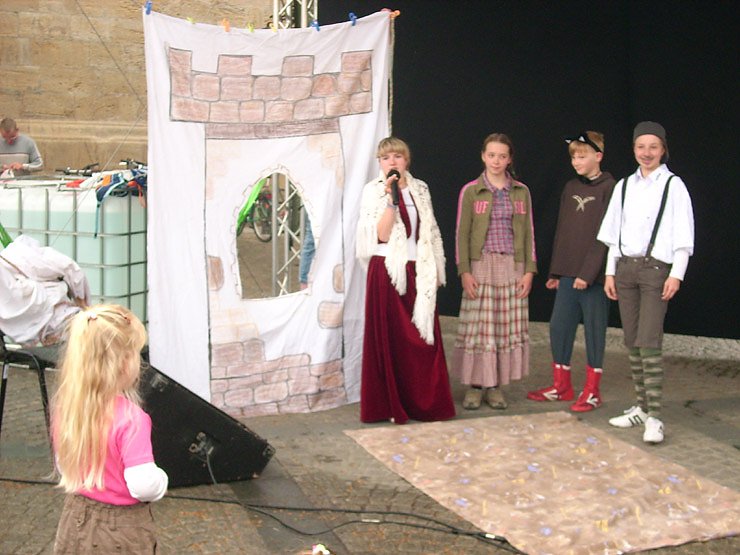 Demonstration gegen Neonazis