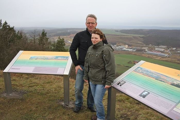 Tafeln zur Spurensuche Kalibergbau
