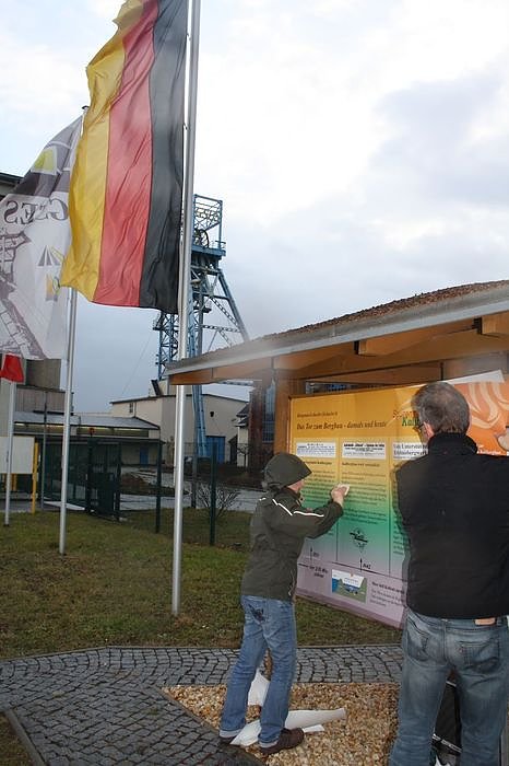 Tafeln zur Spurensuche Kalibergbau