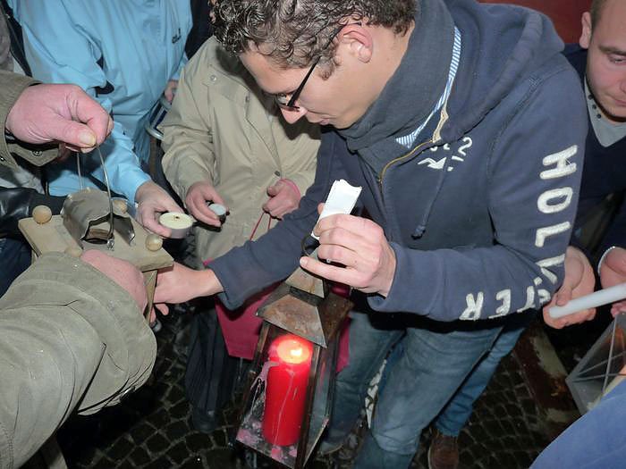 Friedenslicht mit Hindernissen