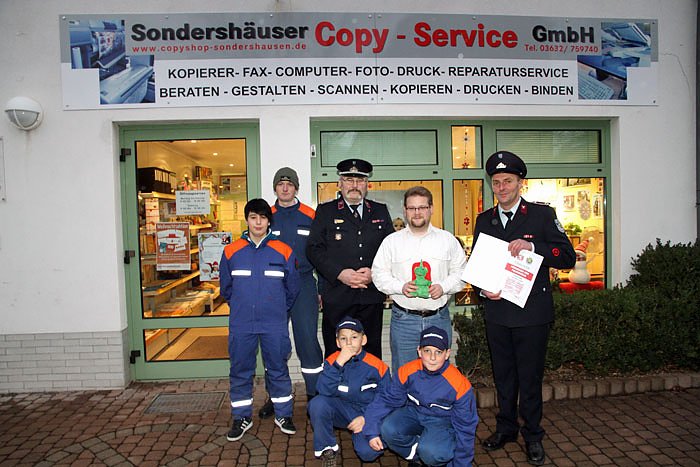 F&ouml;rderer der Feuerwehr geehrt