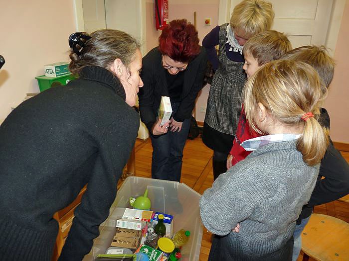 Forscherbox &uuml;bergeben