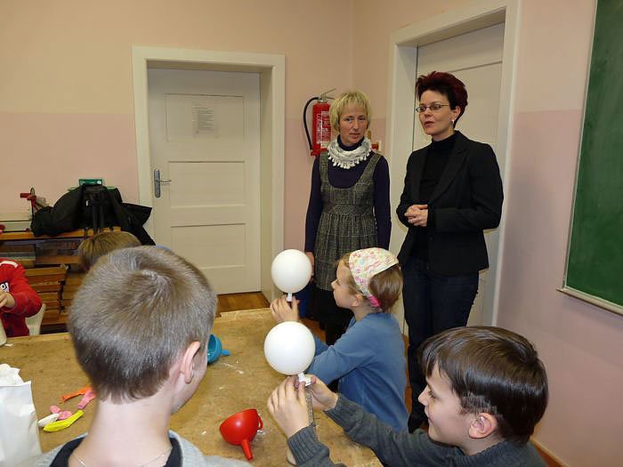 Forscherbox &uuml;bergeben