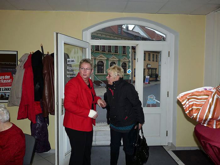 Die Linke gab Empfang