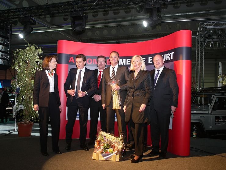 Die Er&ouml;ffnung am Donnerstagabend