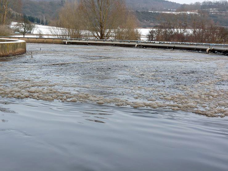 Harte Arbeit f&uuml;r sauberes Abwasser