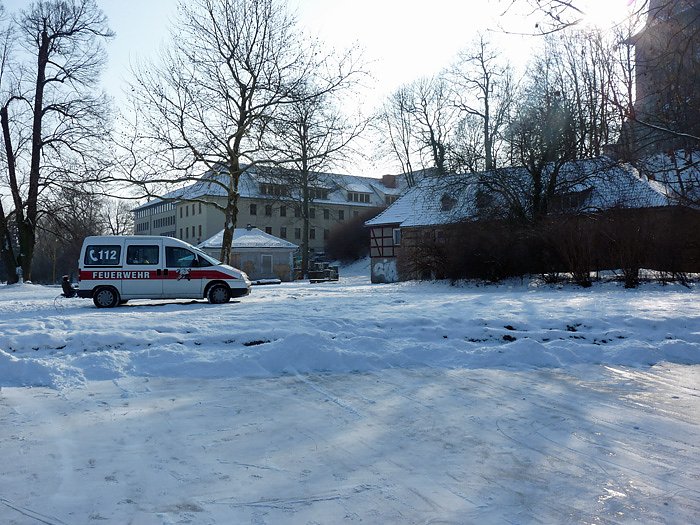Endlich Eislaufen in Sondershausen