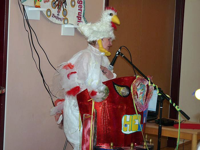 N&auml;rrisch gefr&uuml;hst&uuml;ckt