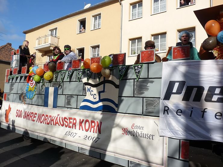Rosenmontagsumzug Sondershausen
