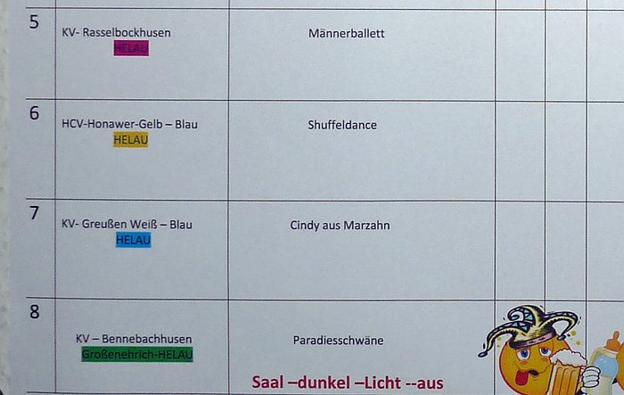 Spitzenm&auml;&szlig;iger Karneval (1)