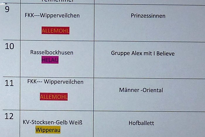 Spitzenm&auml;&szlig;iger Karneval (1)