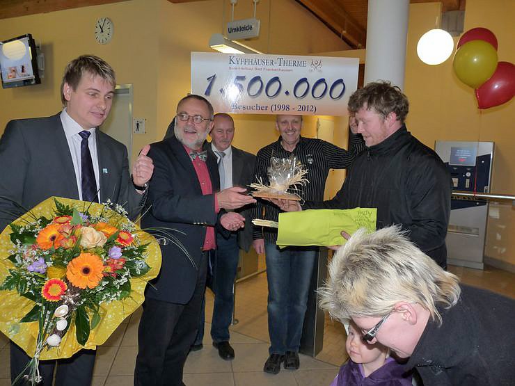 Der 1.500.000. Besucher