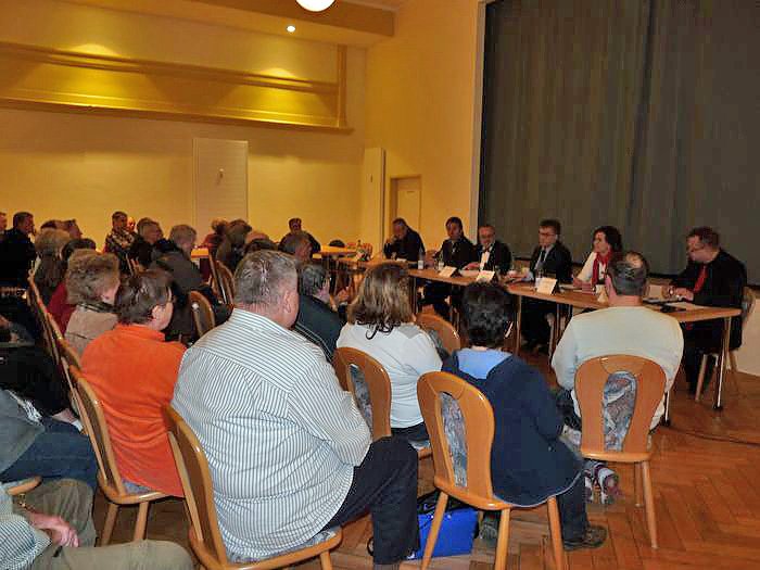 Diskussion um viel Schwein