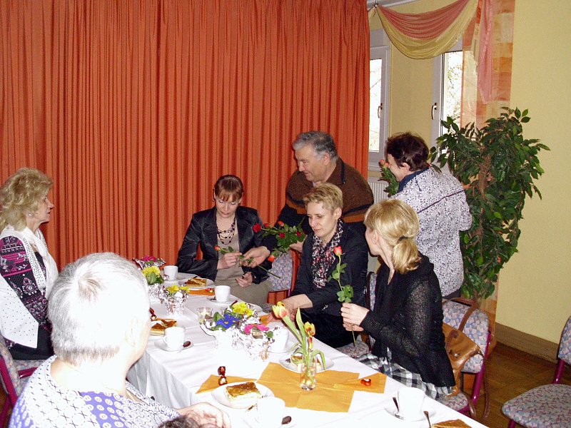 Wohngebiet feierte Frauentag