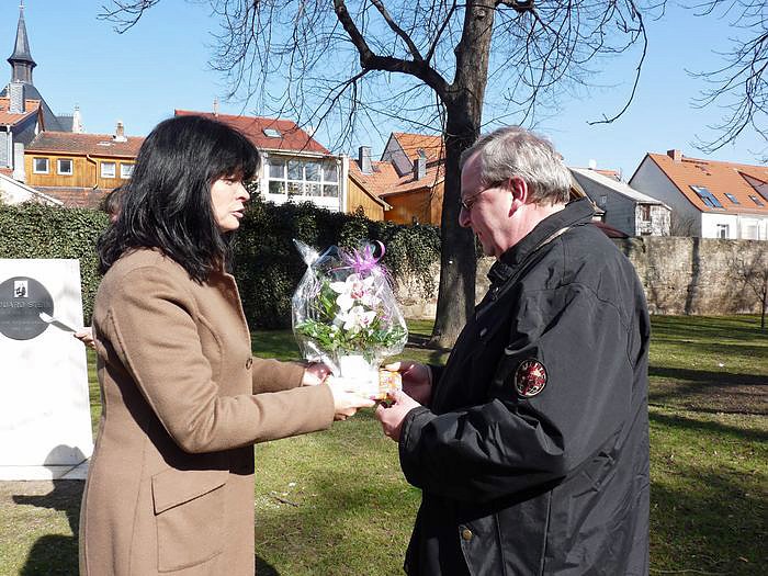 Stele f&uuml;r Eduard Stein