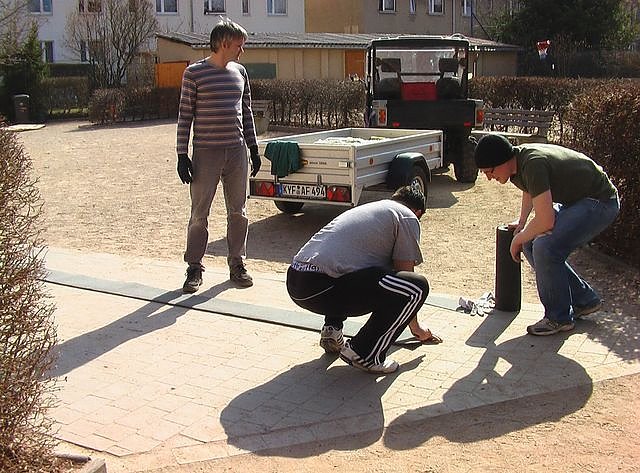 Erfolgreicher Arbeitseinsatz