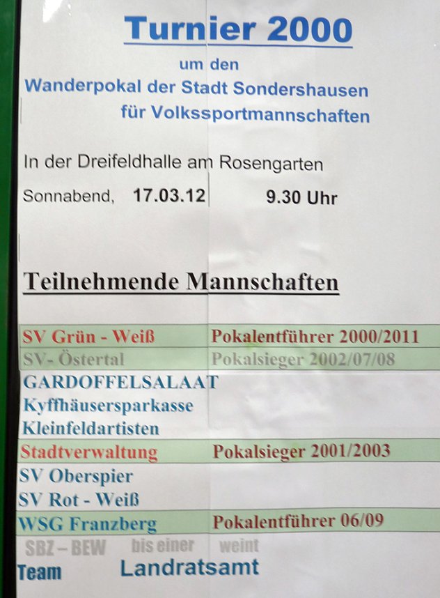 Volleyballer unter sich