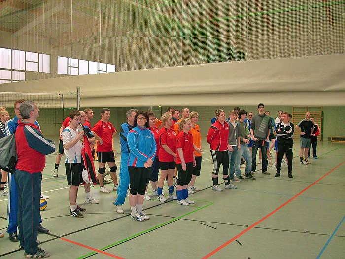 Volleyballer unter sich