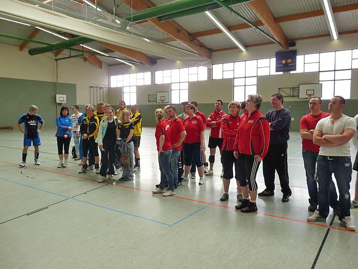 Volleyballer unter sich