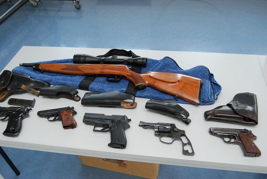 Waffen in M&uuml;hlhausen gefunden