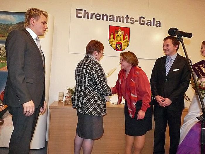 Wieder Ehrenamtliche gew&uuml;rdigt