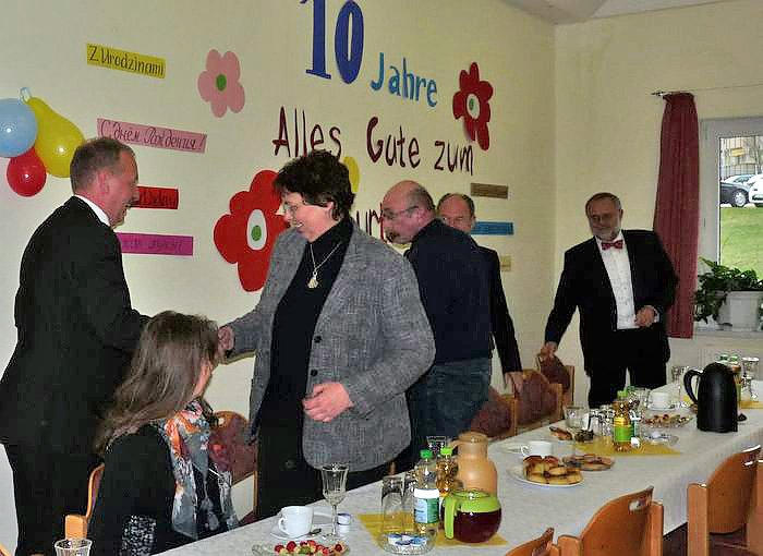 Innenminister brachte Geld vorbei