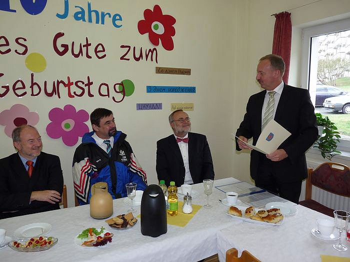 Innenminister brachte Geld vorbei