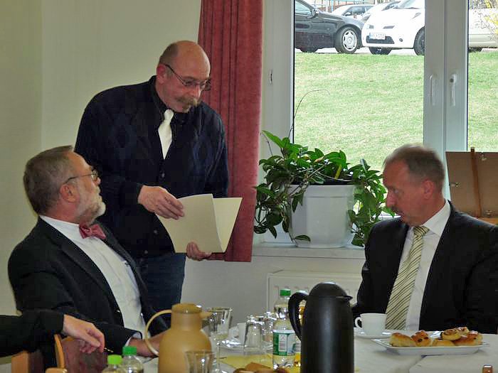 Innenminister brachte Geld vorbei