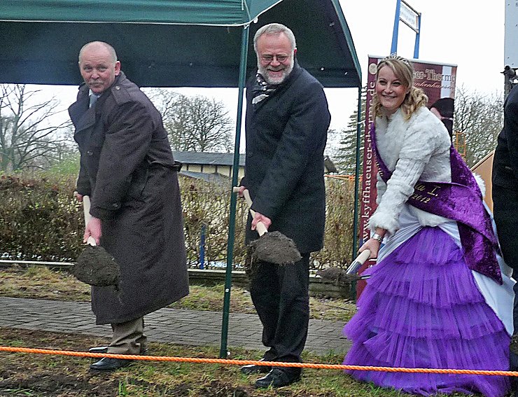 Kurparkerweiterung mit Spatenstich begonnen