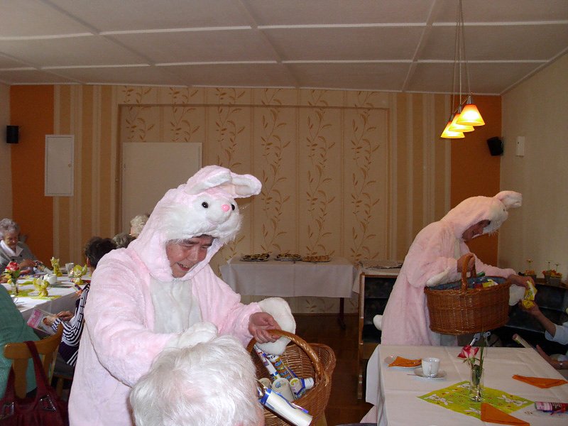 Oster-Nachlese bei den Senioren vom WB 4