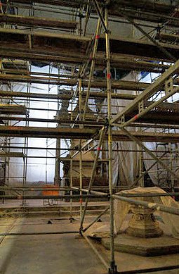 Pressegespr&auml;ch und Spende Unterkirche