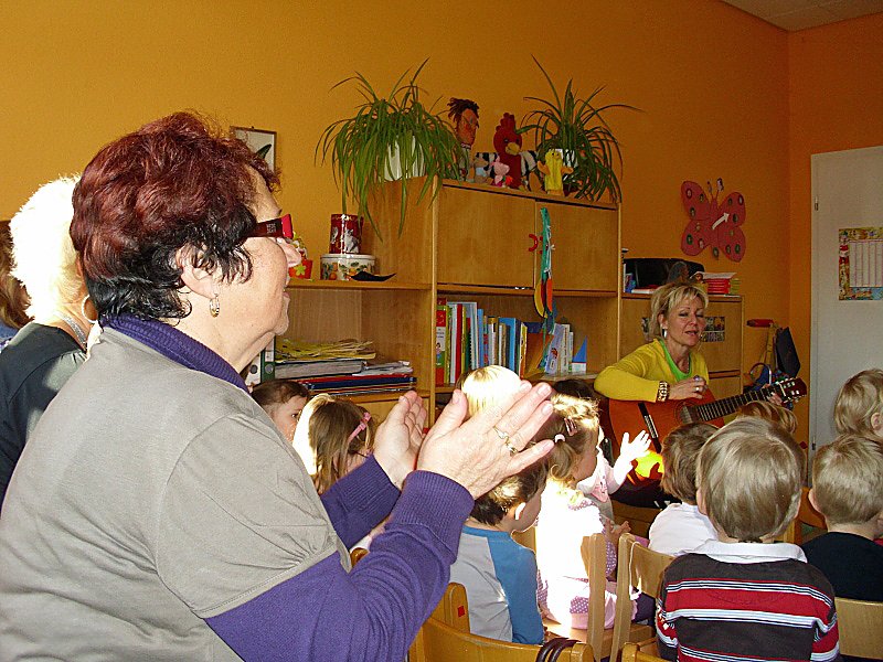 Beim Kita Geburtstag