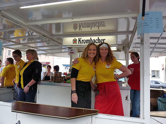 Noch mehr Biertischgarnituren n&ouml;tig