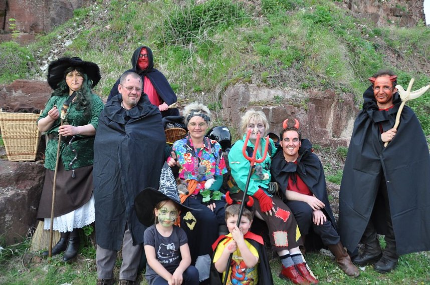 Walpurgisnacht auf der Burg