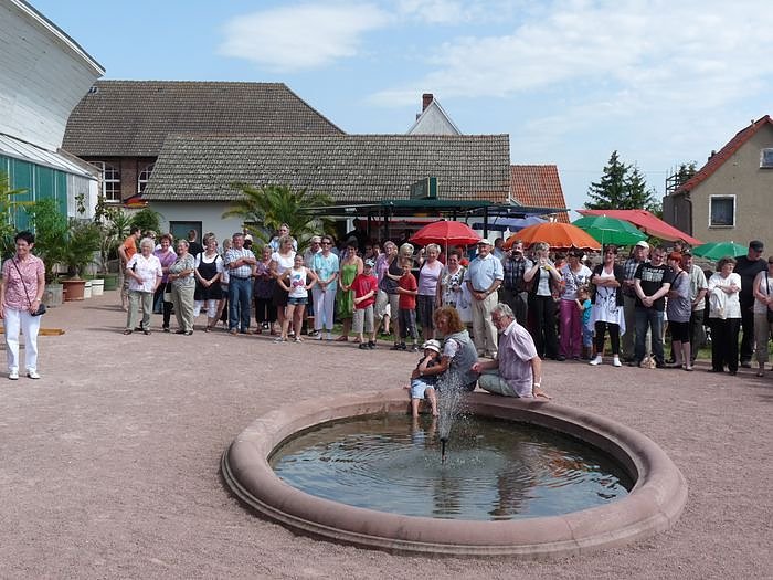 In der Orangerie gefeiert