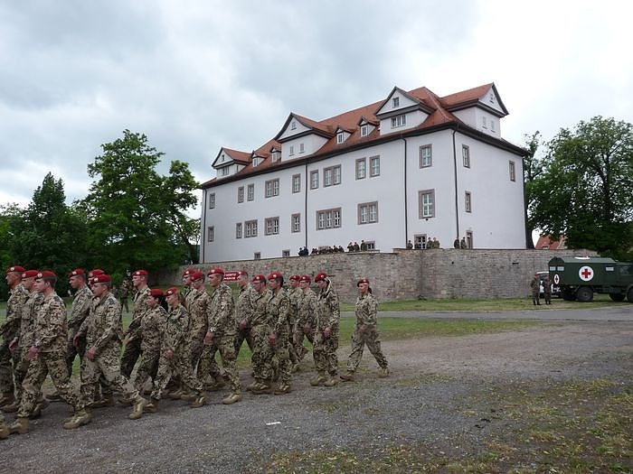 Soldaten verabschiedet